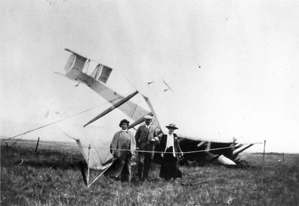 Alcock and Browns Vickers Vimy in the Derrygimla bog