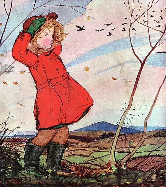 When Autumn Winds Do Blow by Muriel Dawson