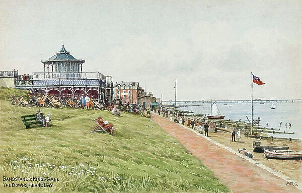 Bandstand and King's Hall, The Downs, Herne Bay, Kent