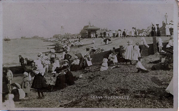 The Beach, Sheerness, Isle of Sheppey, Minster on Sea, Kent, England