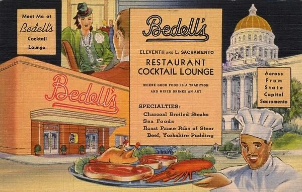 Bedells Cocktail Lounge, Sacremento, California, USA