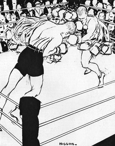 Boxing match by Higgins