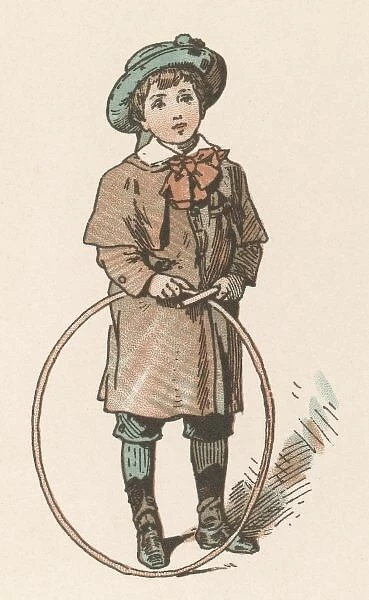 Boy with his Hoop  /  1893