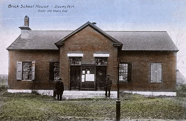 Brick School House, Dover, New Hampshire, USA