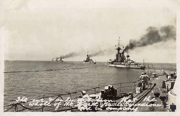 British Fleet - 4th Battle Squadron on Manoeuvres - 1923