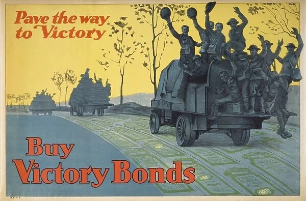 Buy War Bonds. Pave the way to victory