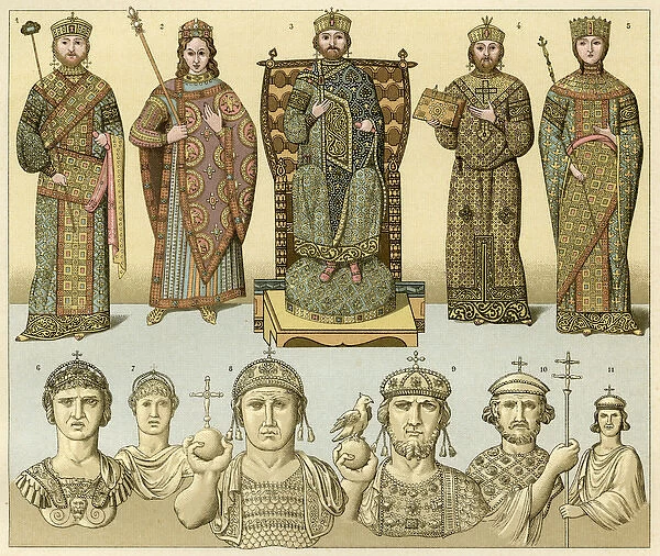 Byzantine Royals  /  Racinet
