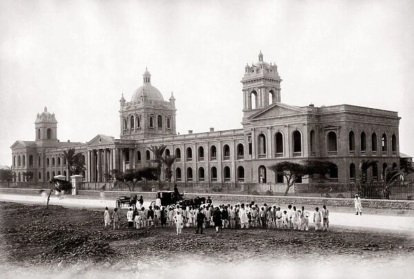 c. 1880s India Pakistan - pupils Holkar College Karachi