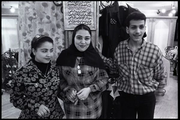 Cairo shop assistants, Egypt