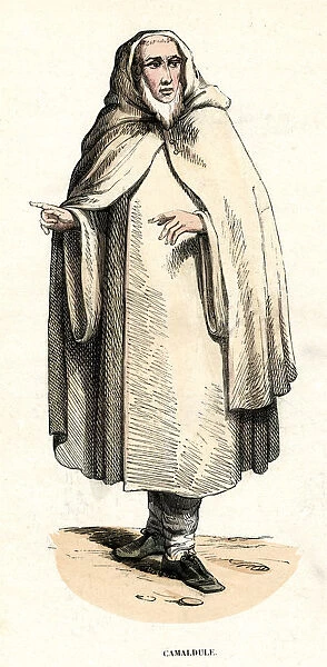 CAMALDOLI. A monk of the CAMALDOLI, a Benedictine spin-off Date: 1848