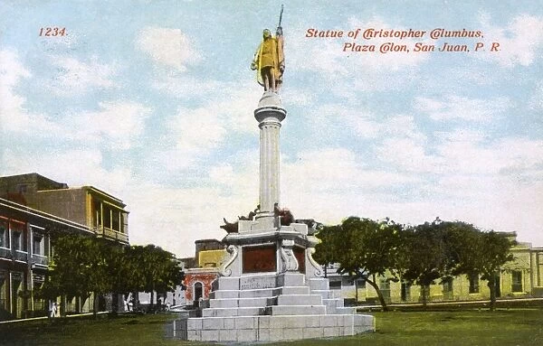 Christopher Columbus statue, San Juan, Puerto Rico