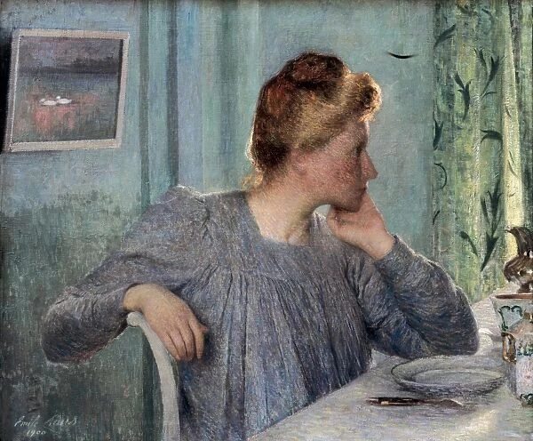 CLAUS, Emile (1849-1924). Portrait of Madame