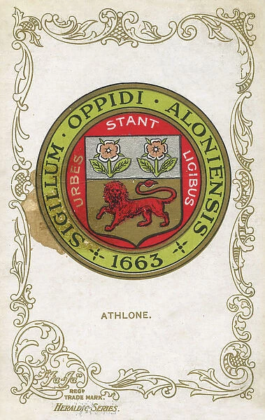 Coat of Arms for Athlone, Ireland