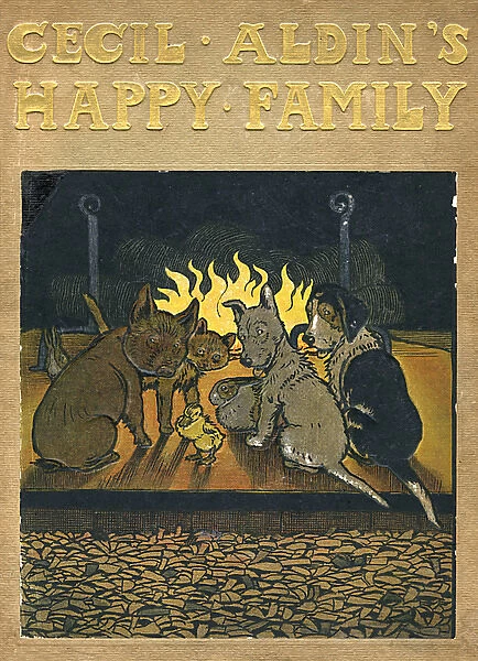 Cover design, Cecil Aldins Happy Family