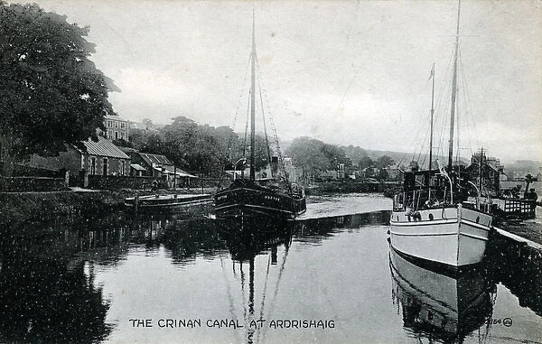 Crinan Canal, Ardrishaig, Argyllshire