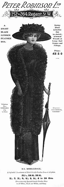 Death of King Edward VII - mourning dress