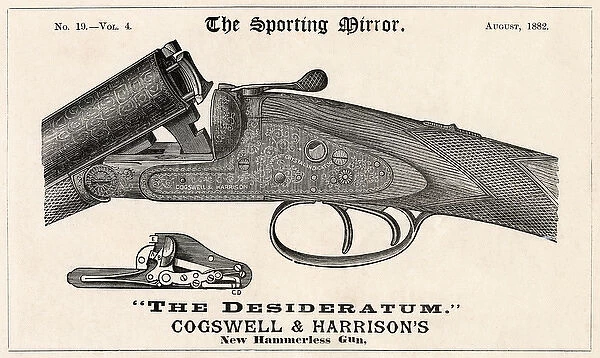 The Desideratum shotgun by Cogswell & Harrison