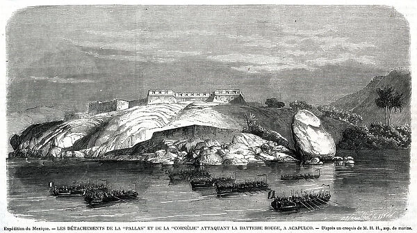 Detachments Attack the Red Battery at Acapulco