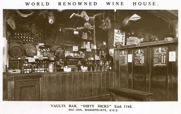 Dirty Dicks Bar in London