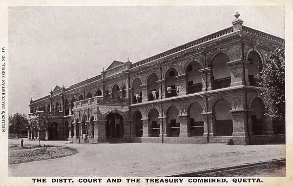 The District Court and Treasury Building, Quetta, Pakistan