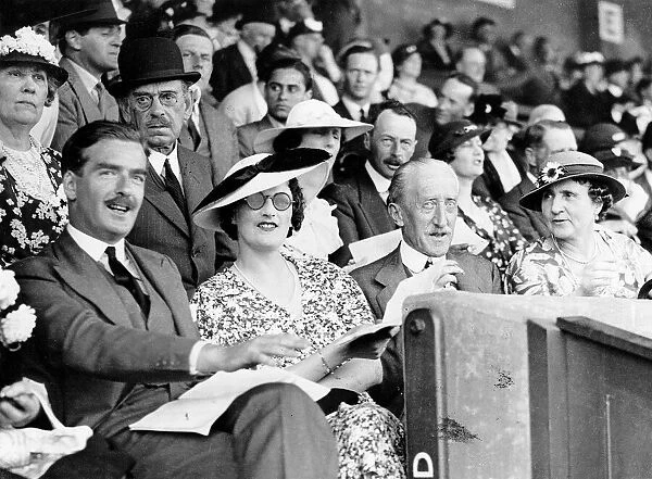 Eden at Polo Match 1936