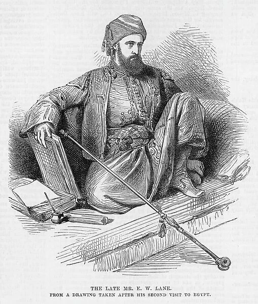 Edward William Lane, traveller and archaeologist