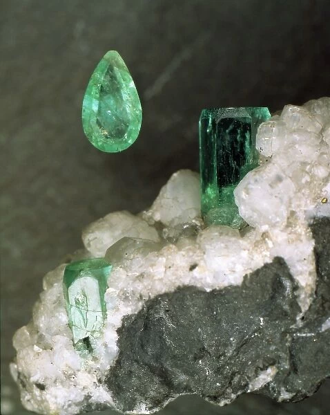 Emerald, a variety of beryl