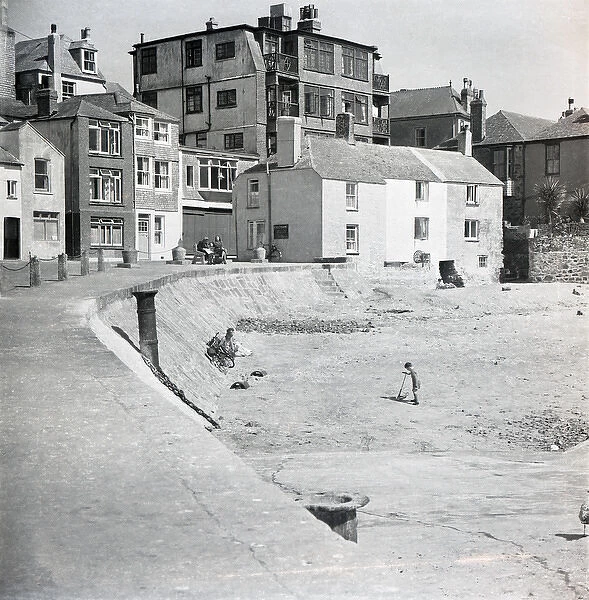 End of the Wharf and Quay Street, St Ives, Cornwall