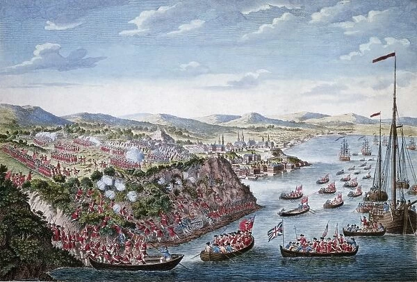 The English conquer Quebec (13th September 1759)