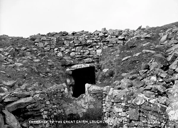 Entrance to the Great Cairn, Lough Crew