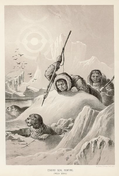 Eskimos Hunting Seal