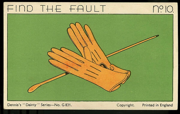 Find the Fault card No. 10