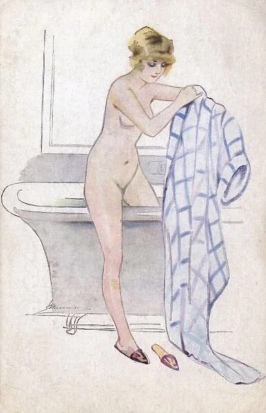 Female in Bath C1910