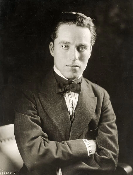 Film actor Charlie Chaplin from the 1920s