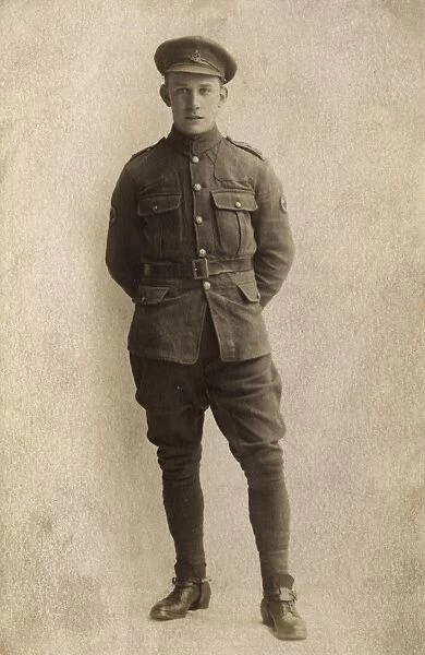 Fred Soar, RAMC soldier, WW1