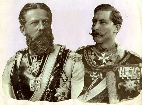 Frederick III German Emperor and Kaiser Wilhelm II