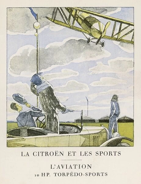 A French Airfield 1922