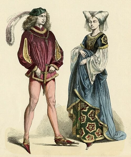 French Costumes 1475