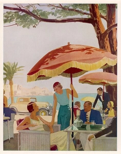 French Riviera Cafe  /  1933
