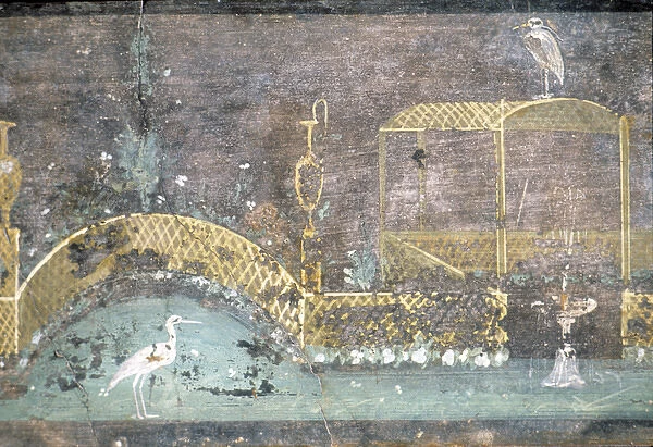 Garden Mural from Pompeii