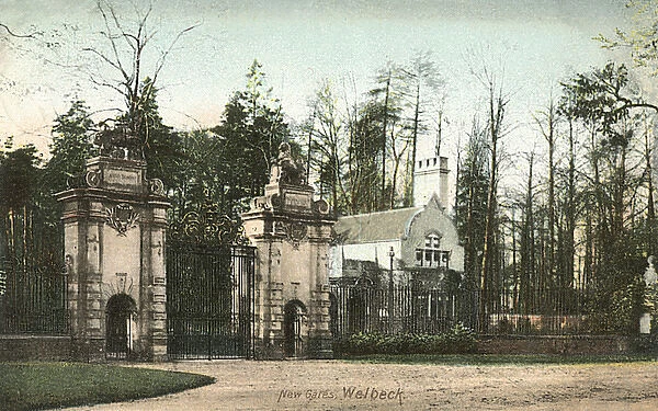 The Gates to Welbeck Abbey, Nottinghamshire