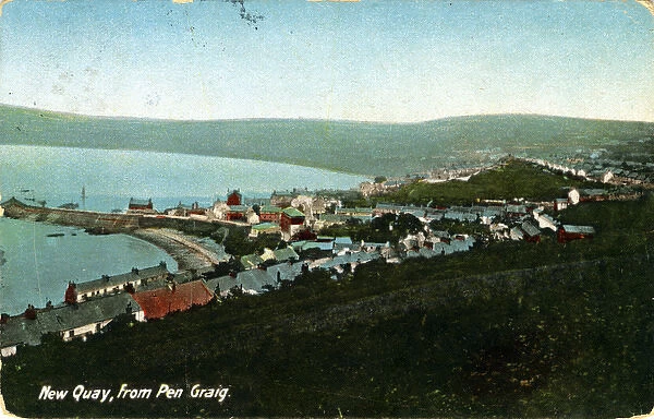 General View, New Quay, Ceredigion