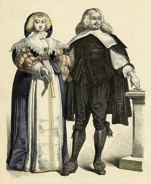 German Couple 1650