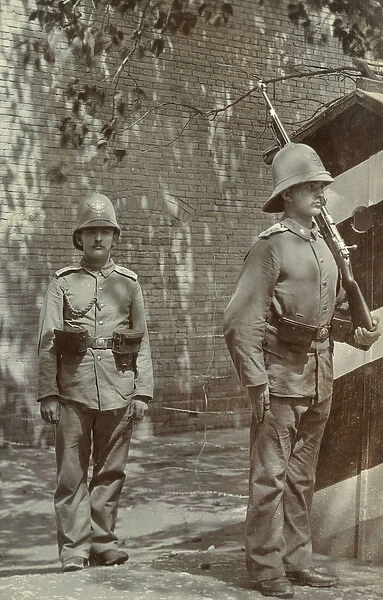 German soldiers in China
