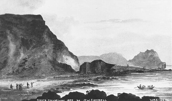 Giants Causeway 1882 By J. W. Campbell
