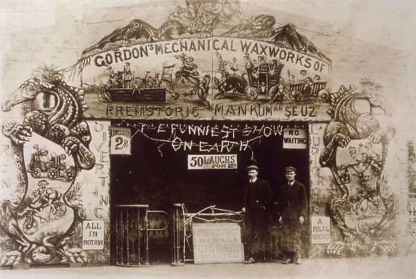 GORDONs WAXWORKS, 1907