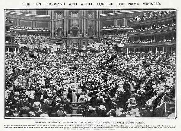 Great Demonstration in the Albert Hall 1908