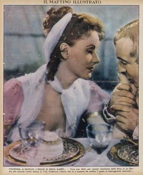 Greta Garbo  /  Mattino 1938