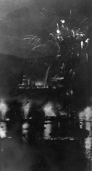 Heidelberg Fireworks