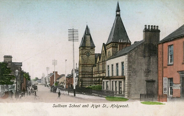 High Street and Sullivan School, Holywood, County Down